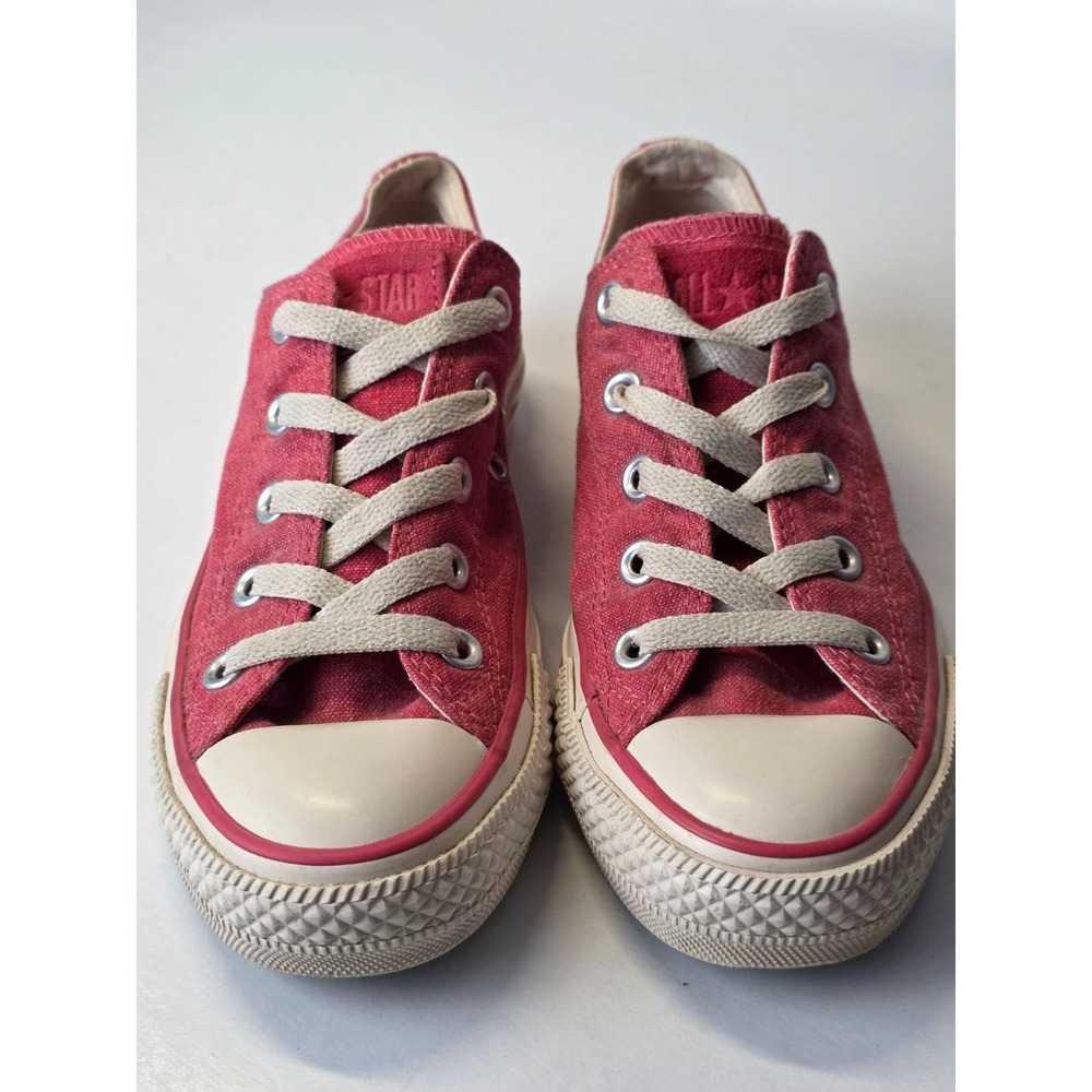 Converse All Star Men's Sneakers Size 4 Women's Size 6 Pink Red Shoes Early 2011 - Picture 4 of 14